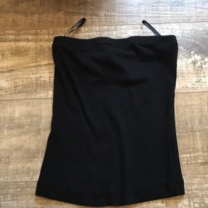 Black tube top